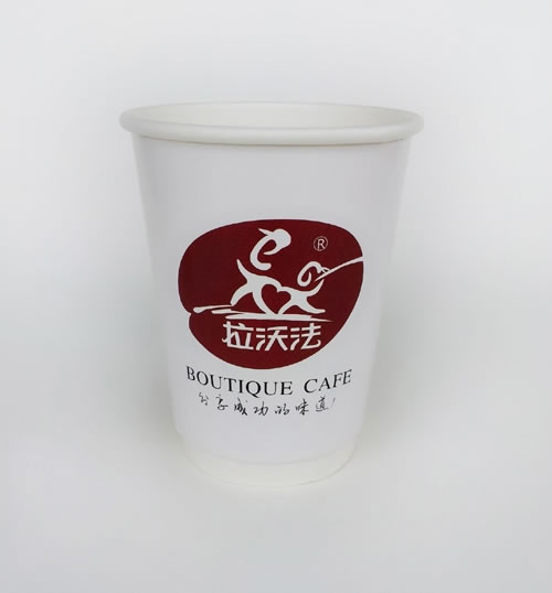 拉沃法14盎司真空贴面咖啡纸杯